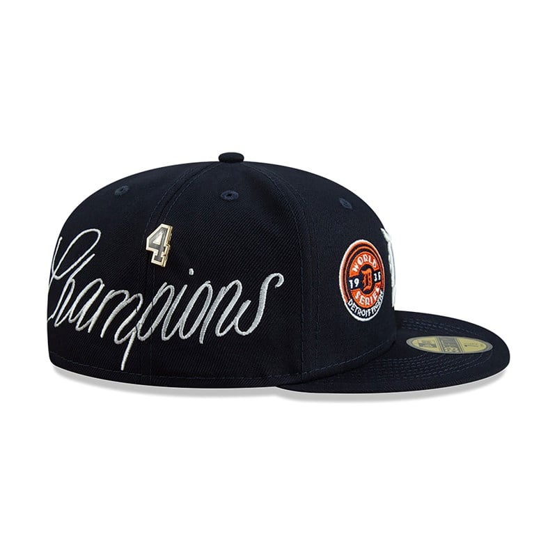 59fifty New Era Detroit Tigers Historic Champs Fitted Gorras Azules | FX0148253