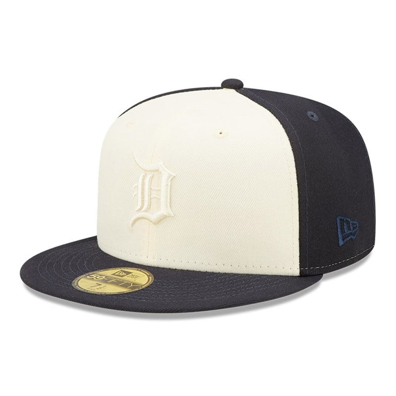 59fifty New Era Detroit Tigers MLB 2-tone Fitted Gorras Azules | JB8403572