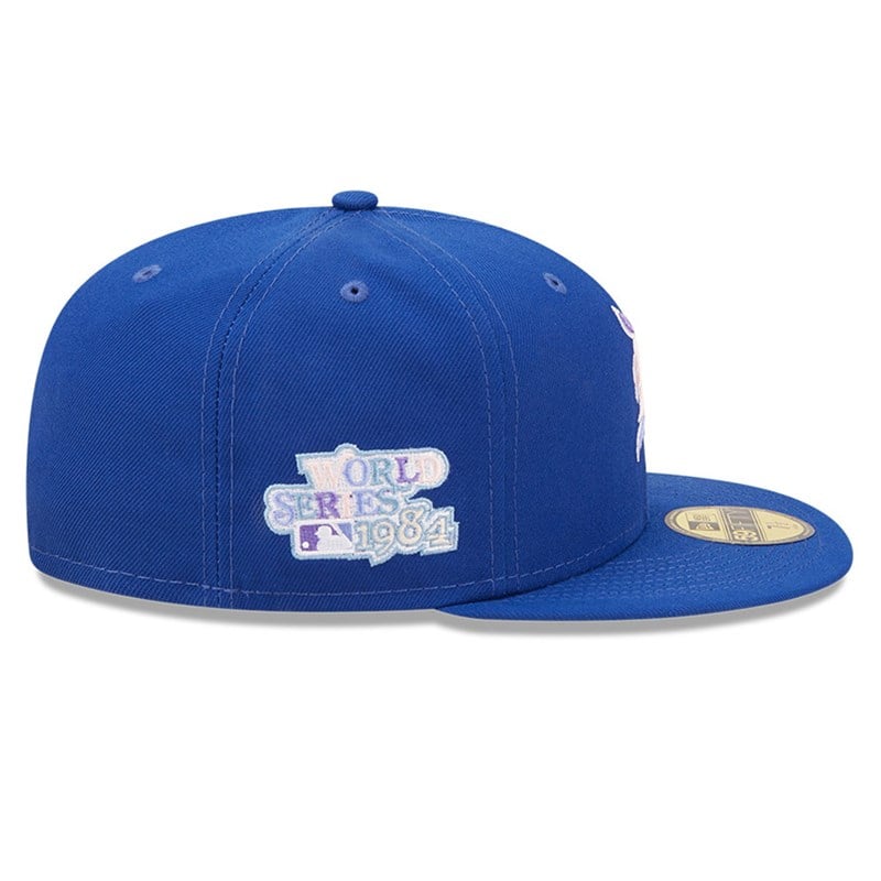 59fifty New Era Detroit Tigers MLB Nightbreak Team Fitted Gorras Azules | UP2354960