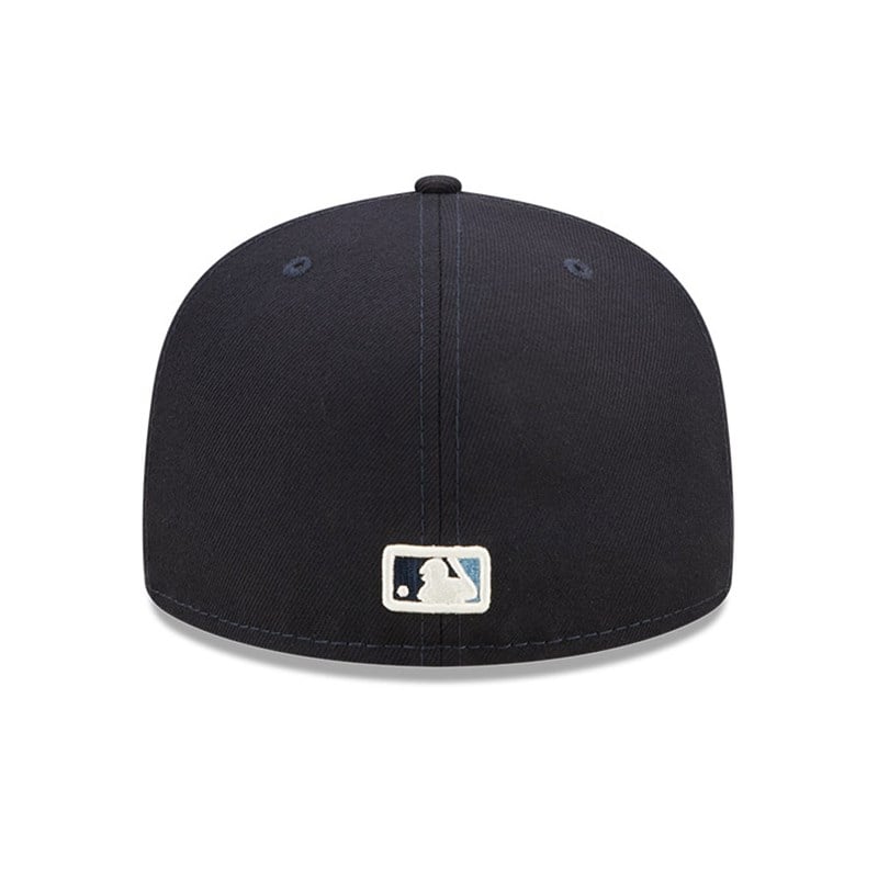 59fifty New Era Detroit Tigers MLB Pop Sweat Fitted Gorras Azules | FD5364108