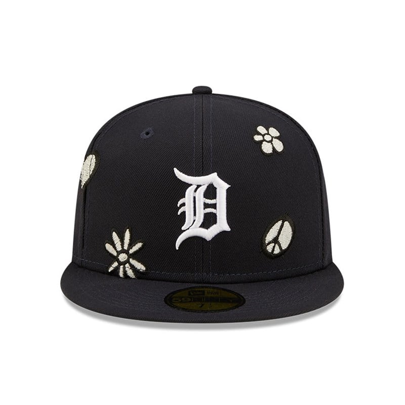 59fifty New Era Detroit Tigers MLB Sunlight Pop Gorras Azules | SQ6107348