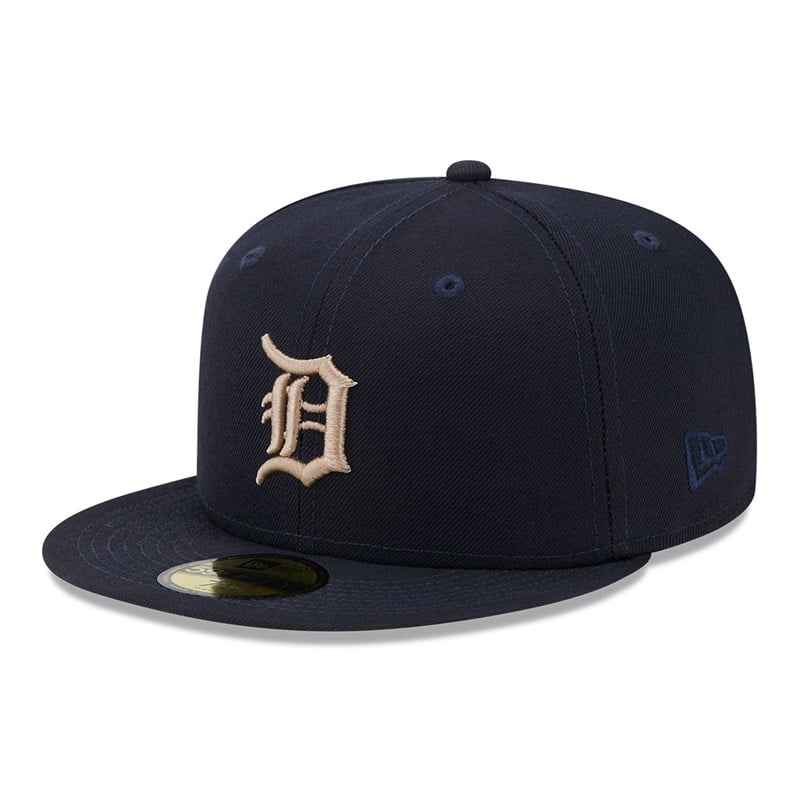 59fifty New Era Detroit Tigers State Tartan Fitted Gorras Azules | UR8605124