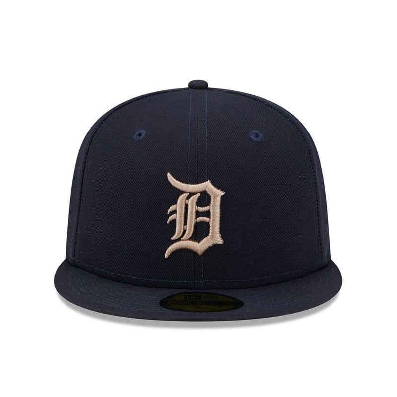 59fifty New Era Detroit Tigers State Tartan Fitted Gorras Azules | UR8605124