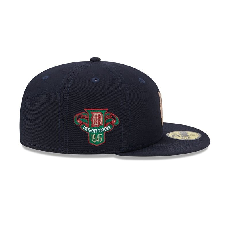 59fifty New Era Detroit Tigers State Tartan Fitted Gorras Azules | UR8605124