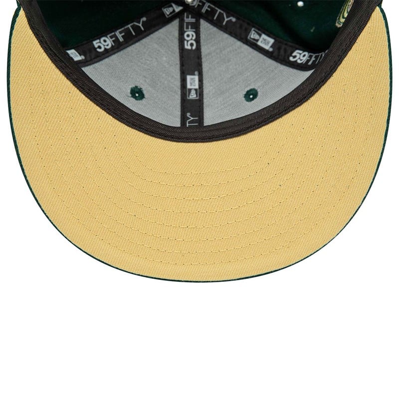 59fifty New Era Detroit Tigers World Series Fitted Gorras Verdes | VF3241956