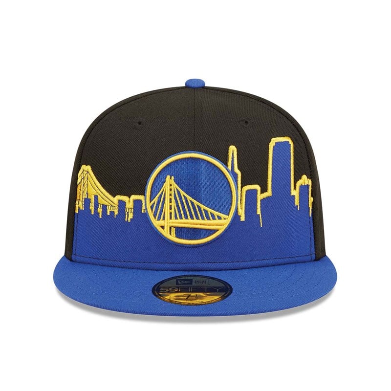 59fifty New Era Golden State Warriors NBA 2022 Fitted Gorras Negros | LN2193758