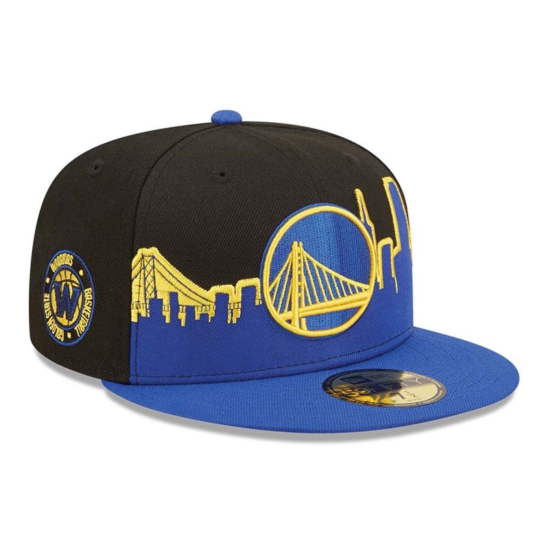 59fifty New Era Golden State Warriors NBA 2022 Fitted Gorras Negros | LN2193758