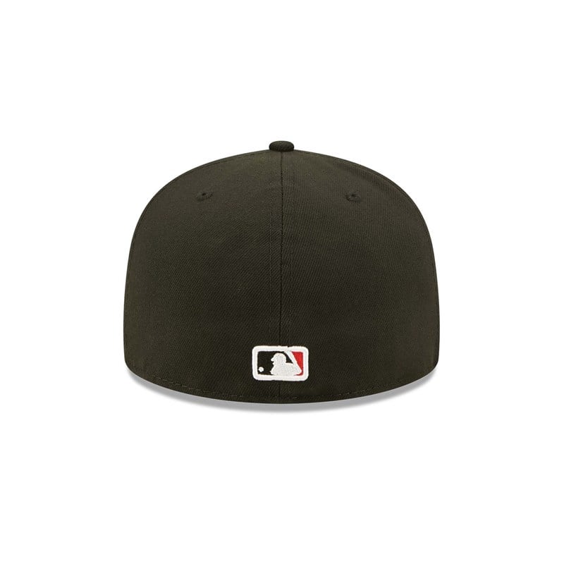 59fifty New Era Houston Astros Fruit Fitted Gorras Negros | HU9416073