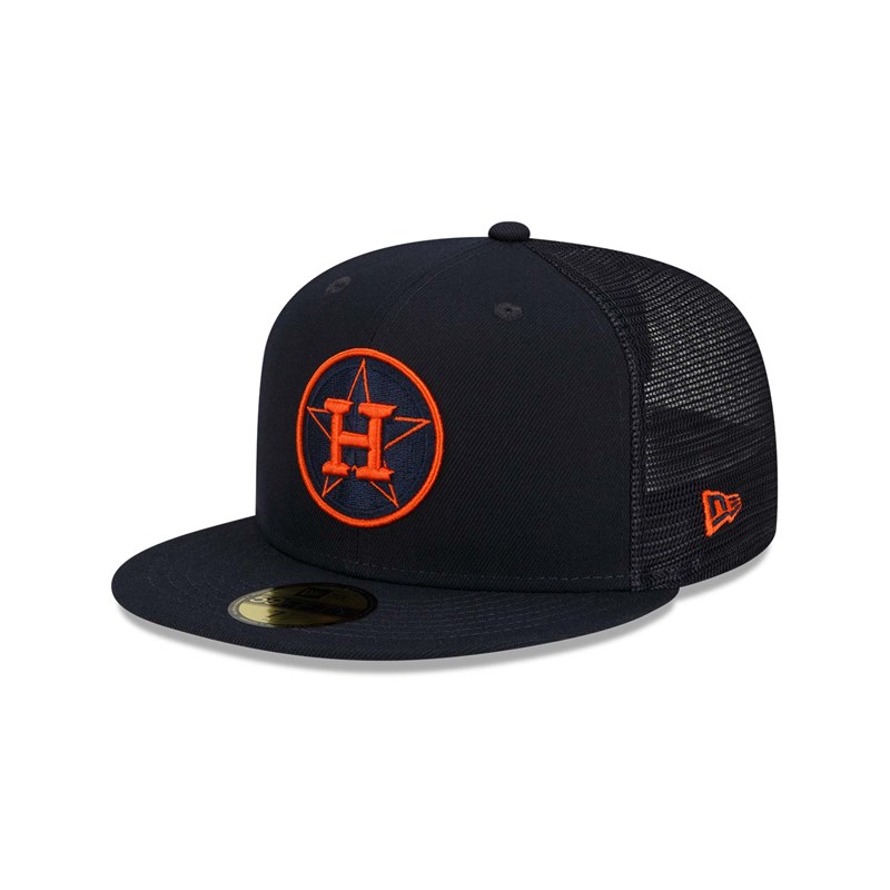 59fifty New Era Houston Astros MLB Batting Practice Gorras Azules | PF0735892