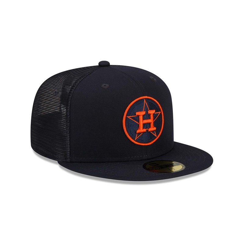 59fifty New Era Houston Astros MLB Batting Practice Gorras Azules | PF0735892