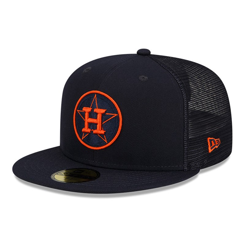 59fifty New Era Houston Astros MLB Batting Practice Gorras Azules | PF0735892