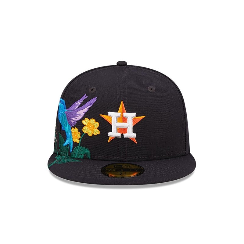 59fifty New Era Houston Astros MLB Blooming Fitted Gorras Azules | UF2413950