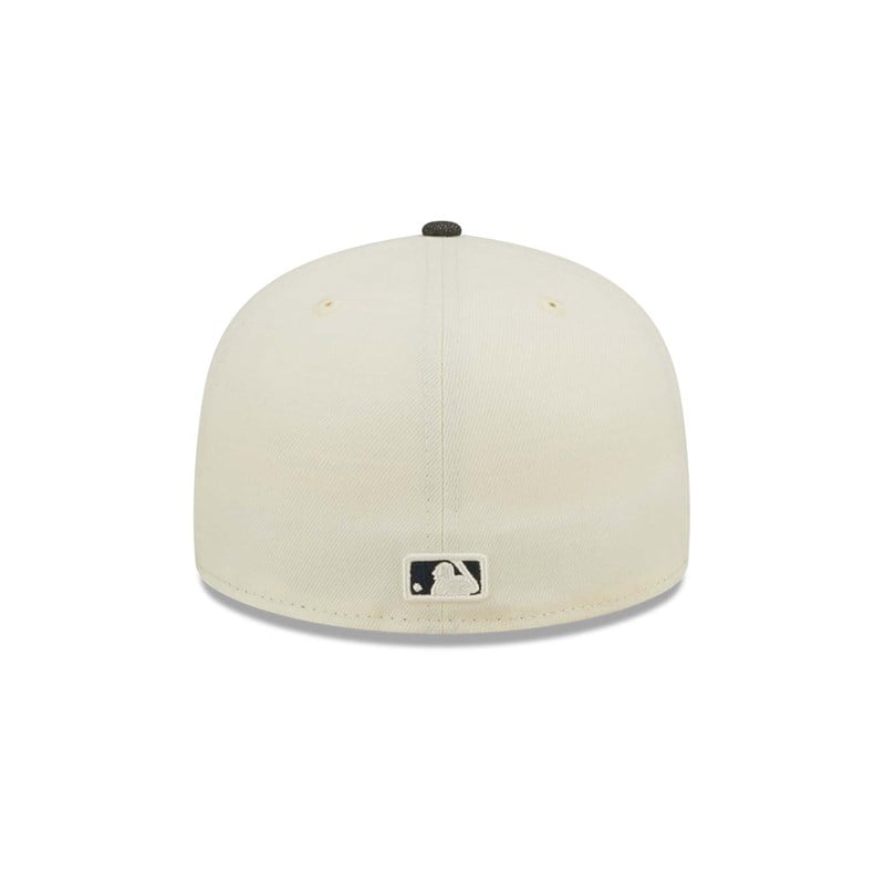 59fifty New Era Houston Astros MLB Chrome Fitted Gorras Blancos | TL8429501