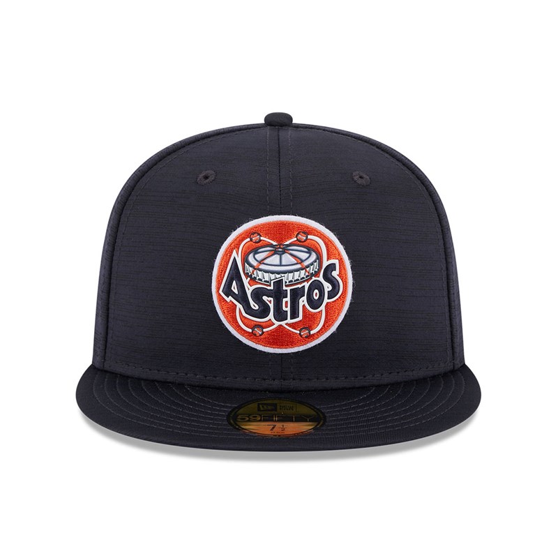 59fifty New Era Houston Astros MLB Clubhouse Fitted Gorras Azules | IM3628019