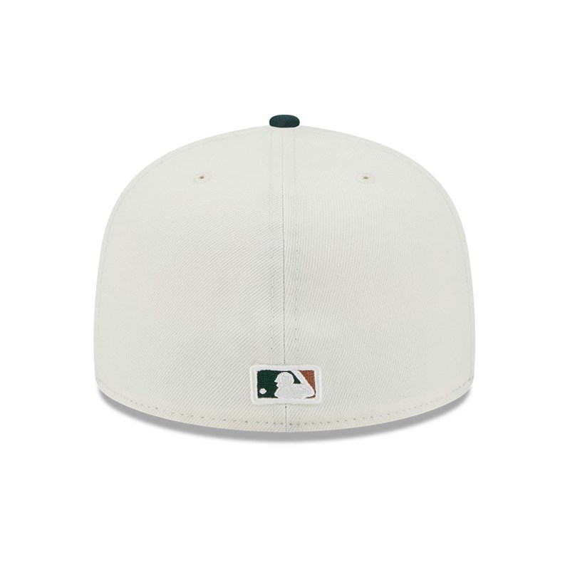 59fifty New Era Houston Astros Outdoor Fitted Blancos | VW0248175