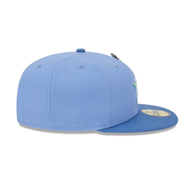 59fifty New Era Houston Astros Outer Space Fitted Gorras Azules | JI7186423