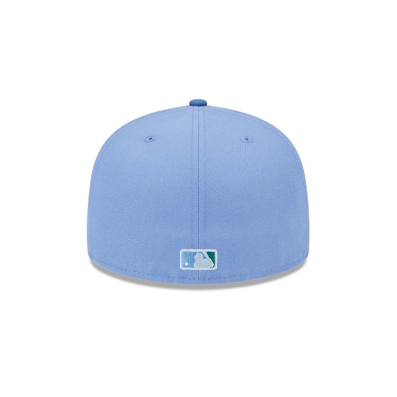 59fifty New Era Houston Astros Outer Space Fitted Gorras Azules | JI7186423