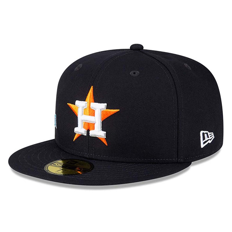 59fifty New Era Houston Astros Stateview Fitted Gorras Azules | XT0968345