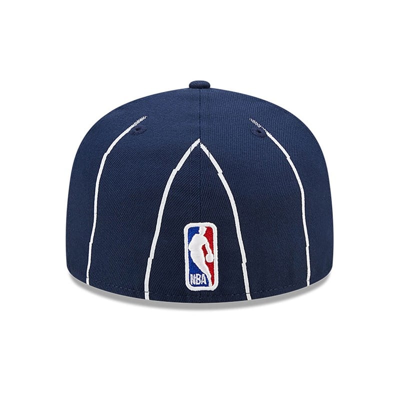 59fifty New Era Houston Rockets Authentics City Edition Fitted Gorras Azules | ZV7632850