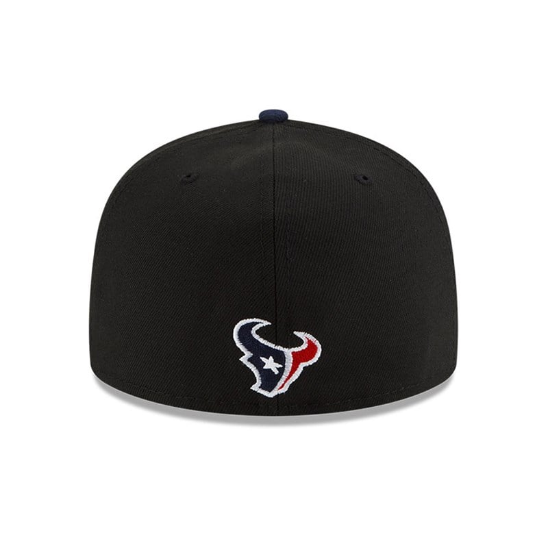 59fifty New Era Houston Texans NFL Draft Fitted Gorras Negros | ID4968537