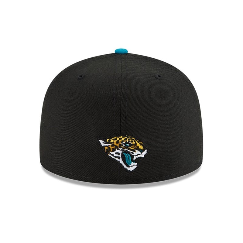 59fifty New Era Jacksonville Jaguars NFL Draft Fitted Gorras Negros | FB8362497