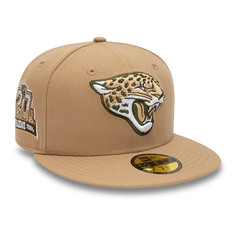 59fifty New Era Jacksonville Jaguars NFL Teams Gorras Marrom | VT3264078