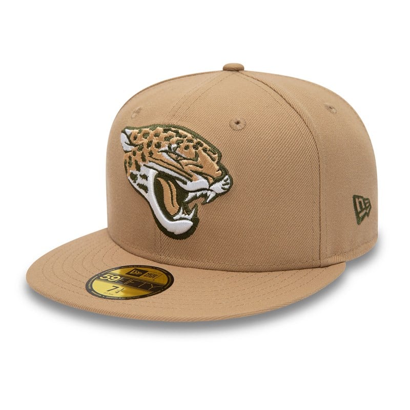 59fifty New Era Jacksonville Jaguars NFL Teams Gorras Marrom | VT3264078