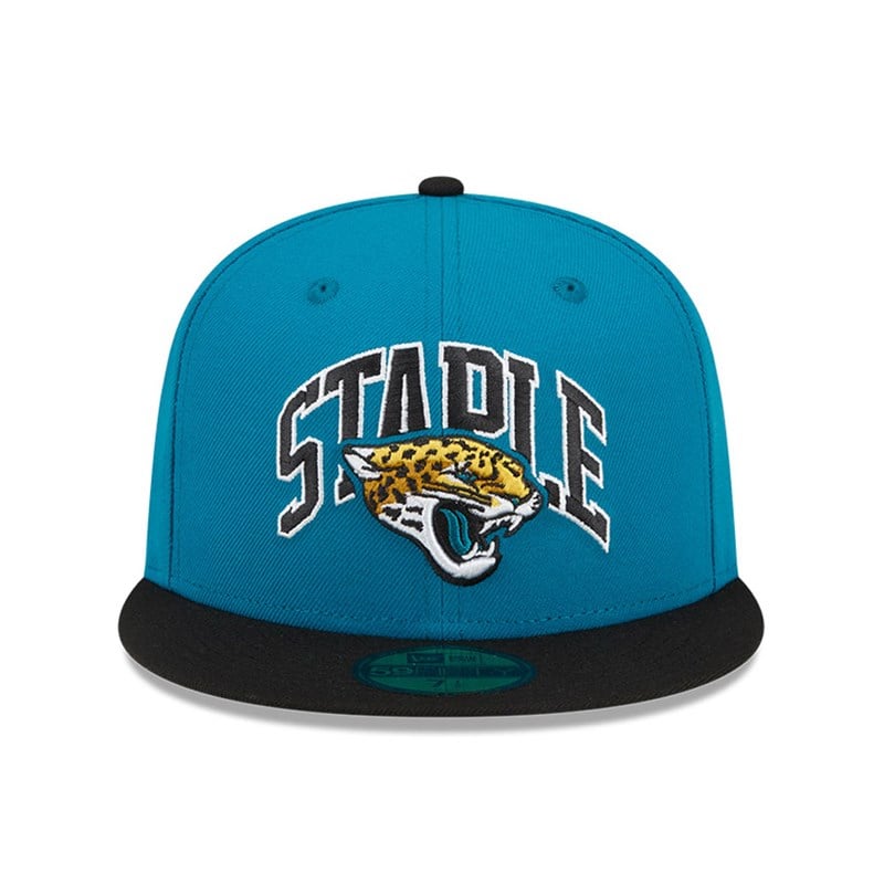 59fifty New Era Jacksonville Jaguars X Staple Fitted Gorras Azules | YO9123504