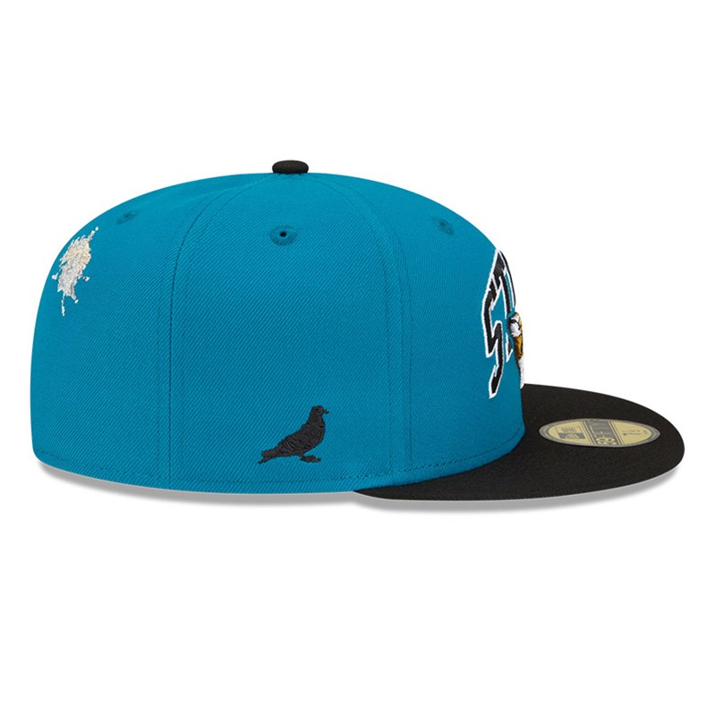 59fifty New Era Jacksonville Jaguars X Staple Fitted Gorras Azules | YO9123504