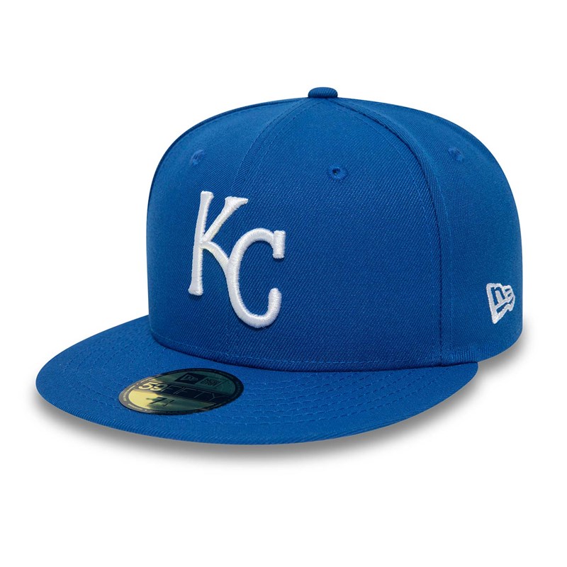 59fifty New Era Kansas City 25th Anniversary Royals Fitted Gorras Azules | PD6870453