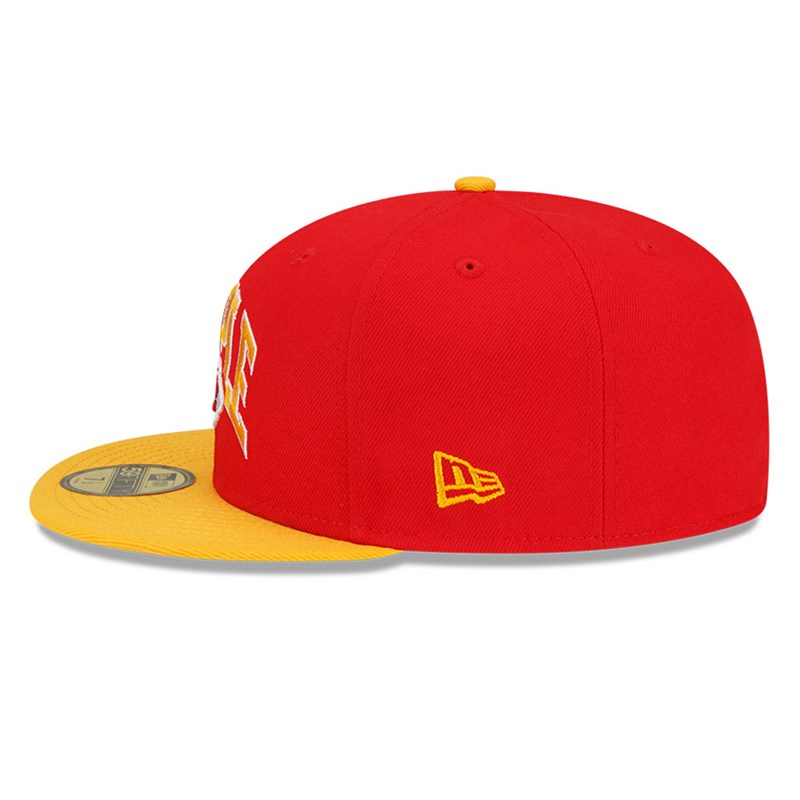 59fifty New Era Kansas City Chiefs X Staple Fitted Gorras Rojos | AR0716284