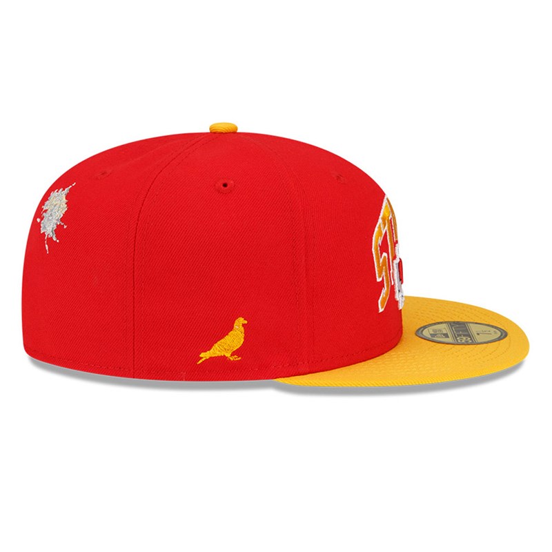 59fifty New Era Kansas City Chiefs X Staple Fitted Gorras Rojos | AR0716284