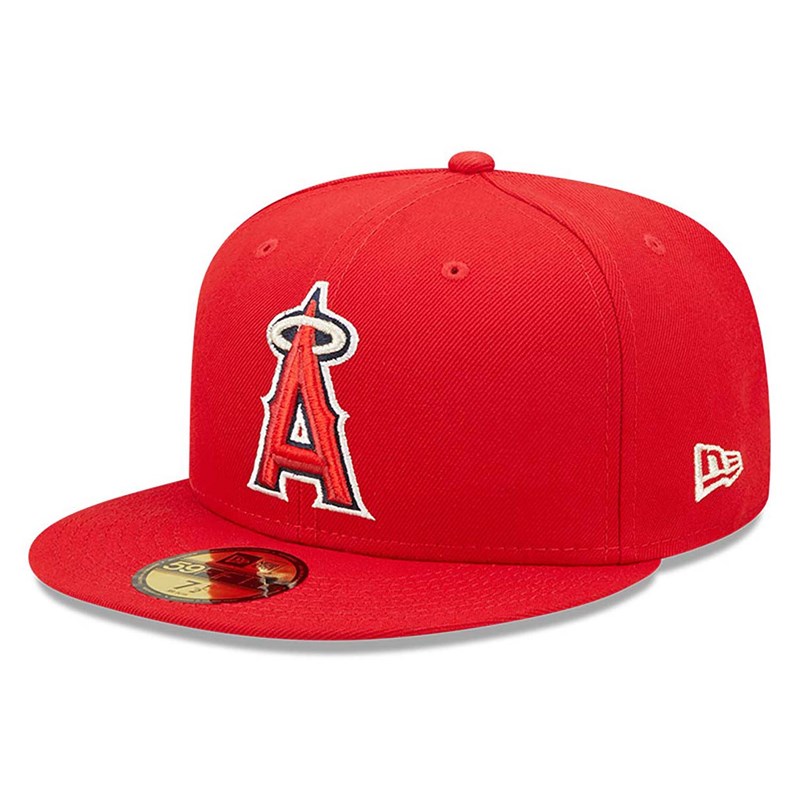 59fifty New Era La Angels Authentic On Field Gorras Marrom | ZS2815309