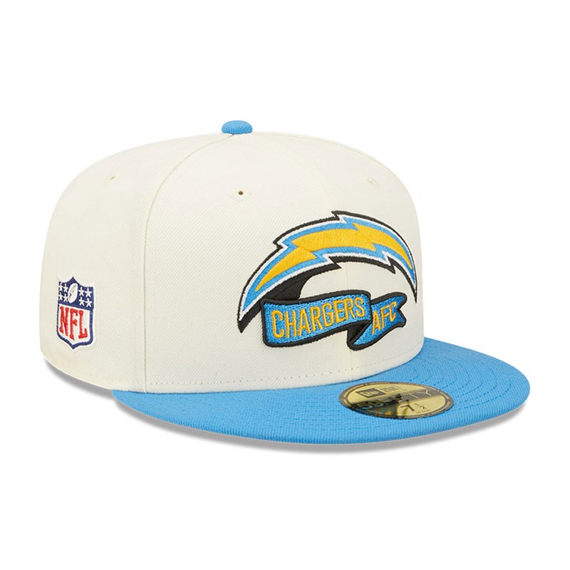 59fifty New Era La Chargers NFL Sideline 2022 Fitted Gorras Blancos | LT1428536