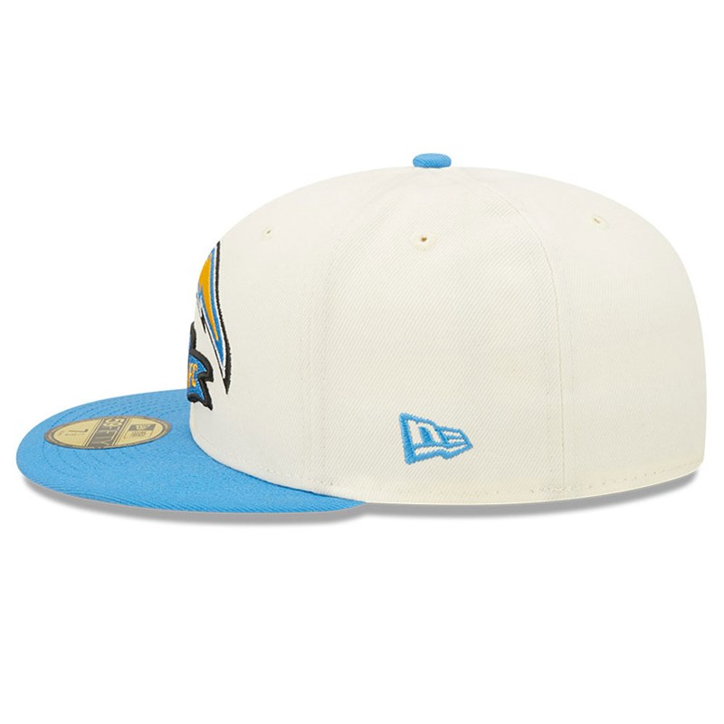 59fifty New Era La Chargers NFL Sideline 2022 Fitted Gorras Blancos | LT1428536