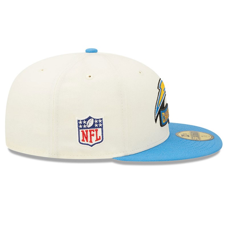 59fifty New Era La Chargers NFL Sideline 2022 Fitted Gorras Blancos | LT1428536