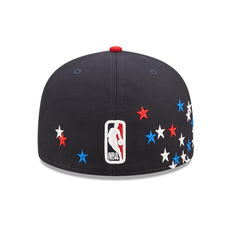 59fifty New Era La Clippers NBA Americana Fitted Gorras Azules | SQ7409253