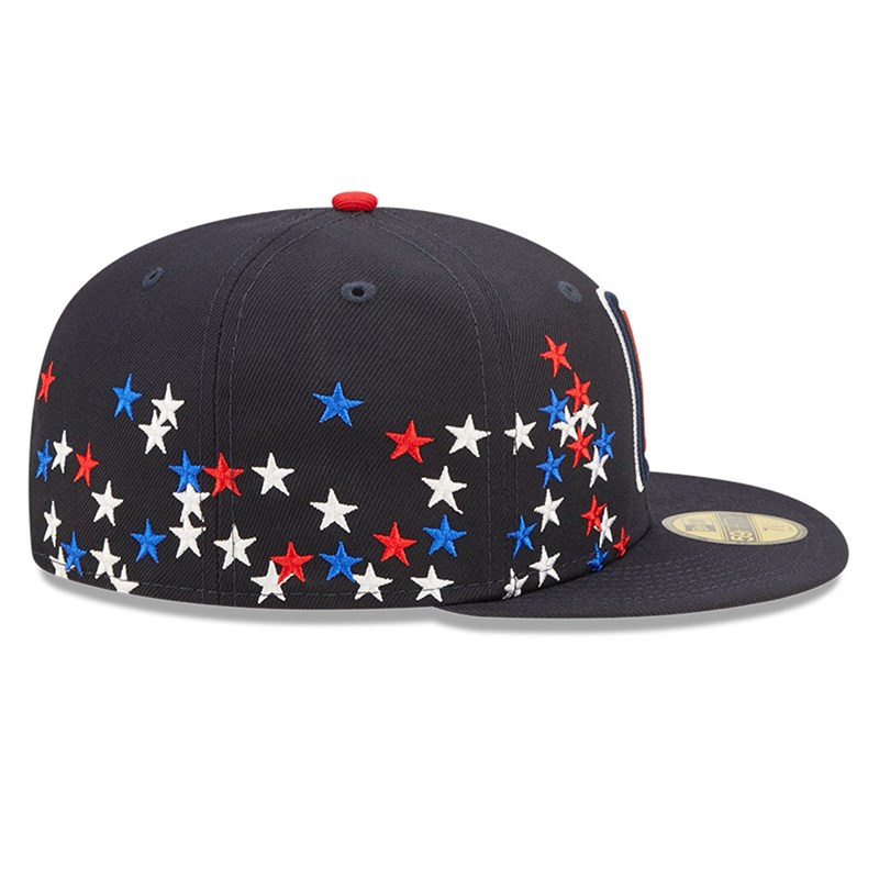 59fifty New Era La Clippers NBA Americana Fitted Gorras Azules | SQ7409253