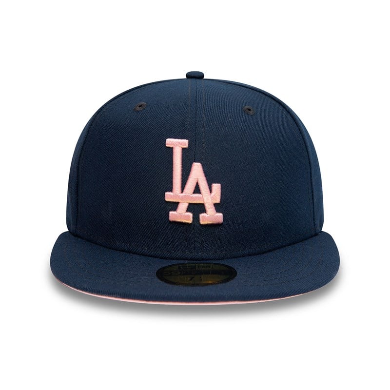 59fifty New Era La Dodgers 100th Anniversary Fitted Gorras Azules | LY9714806