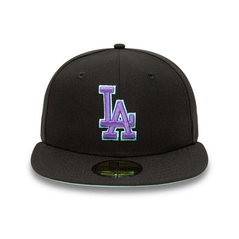 59fifty New Era La Dodgers And Tint Fitted Gorras Negros | TX9062834