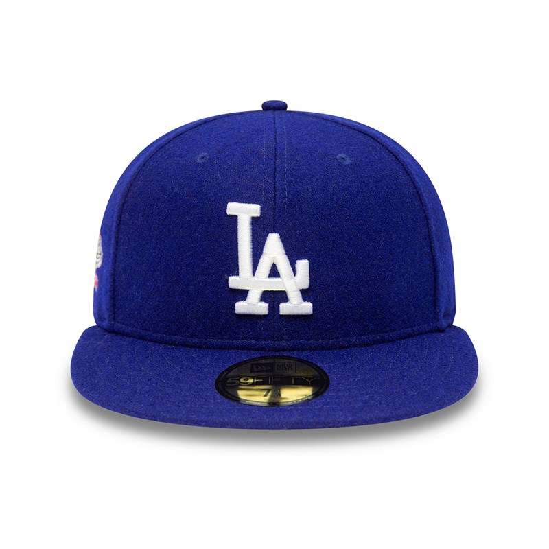 59fifty New Era La Dodgers Anniversary Fitted Gorras Azules | IT0426189