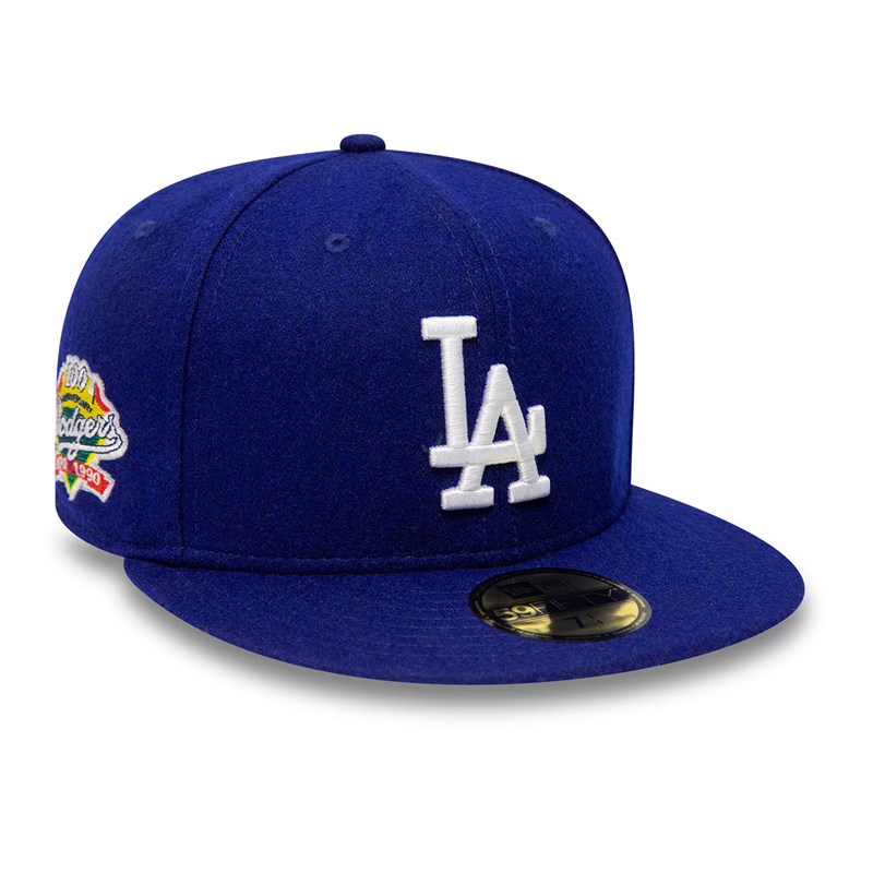 59fifty New Era La Dodgers Anniversary Fitted Gorras Azules | IT0426189