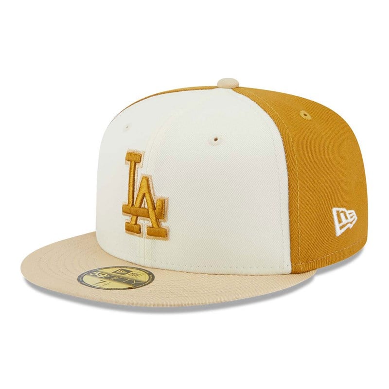 59fifty New Era La Dodgers Anniversary Fitted Gorras Marrom | YG7038946