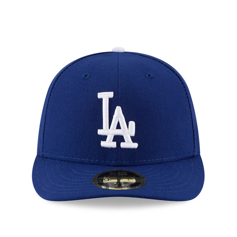 59fifty New Era La Dodgers Authentic Colección Low Profile Gorras Azules | ER2135809