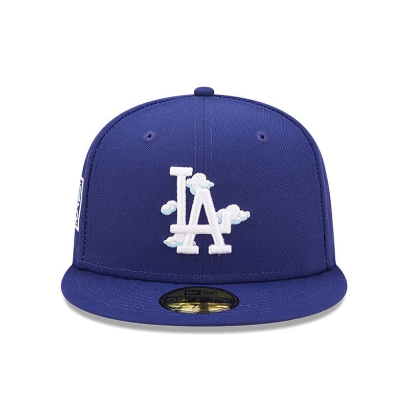 59fifty New Era La Dodgers Comic Cloud Fitted Gorras Azules | GQ6453927