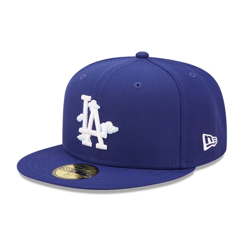 59fifty New Era La Dodgers Comic Cloud Fitted Gorras Azules | GQ6453927