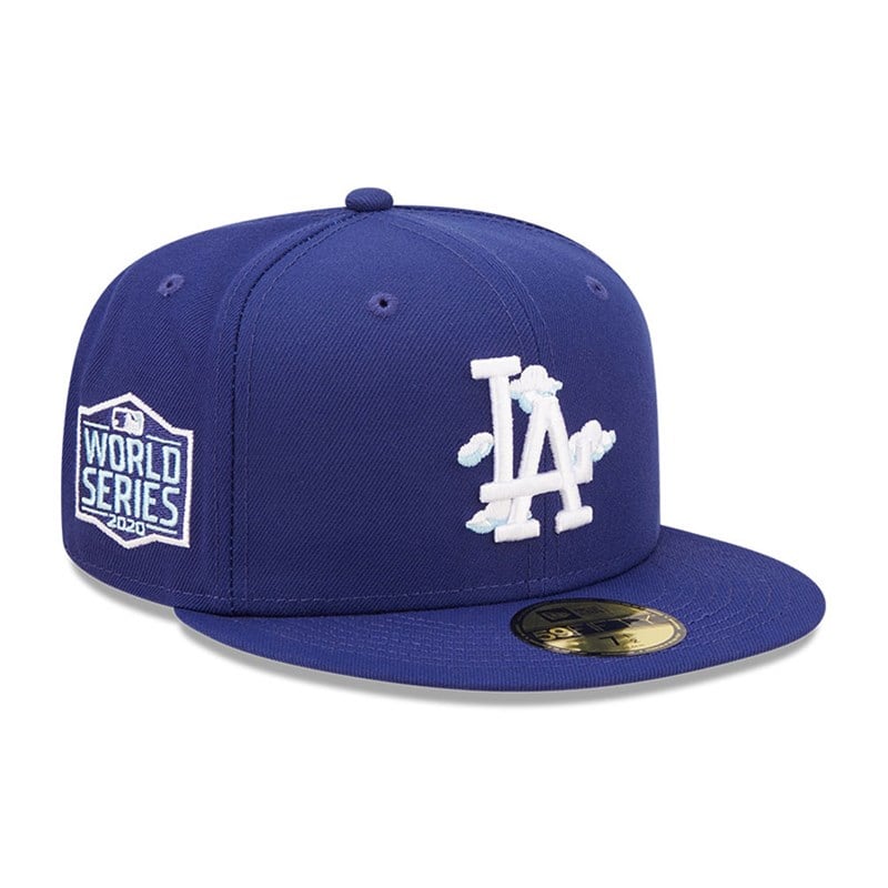 59fifty New Era La Dodgers Comic Cloud Fitted Gorras Azules | GQ6453927