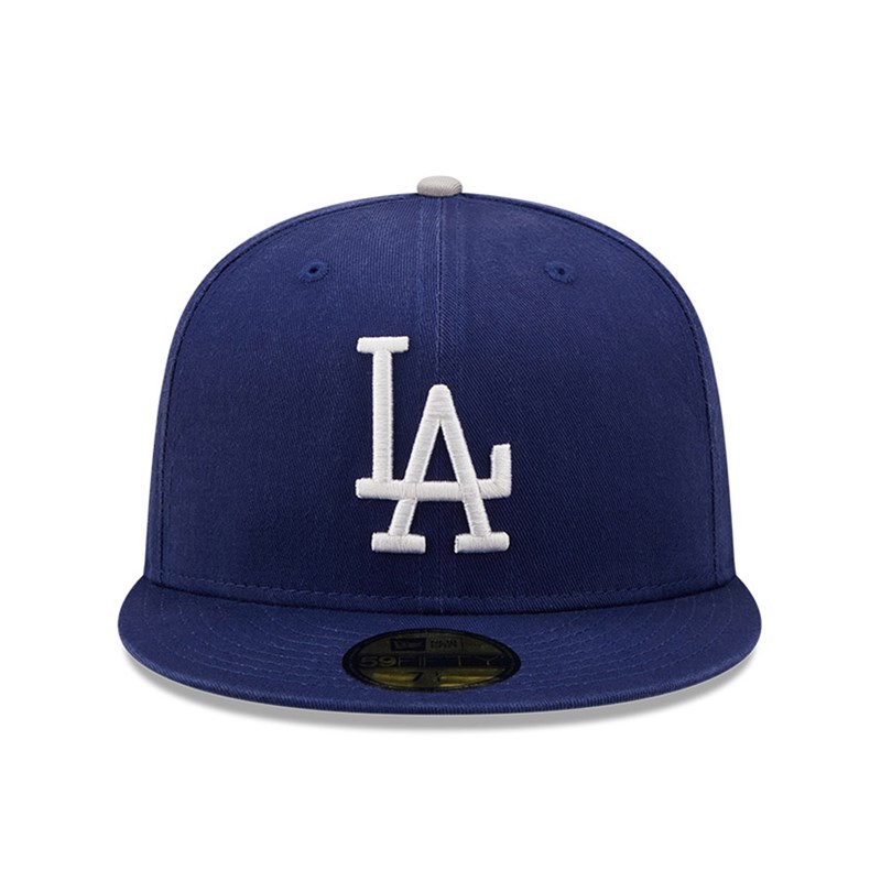 59fifty New Era La Dodgers Cooperstown Patch Gorras Azules | AE4926075