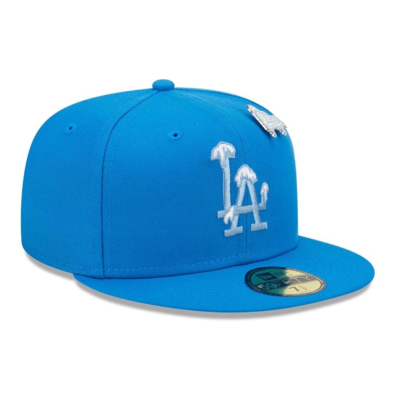 59fifty New Era La Dodgers Day Fitted Gorras Azules | ZW3681420