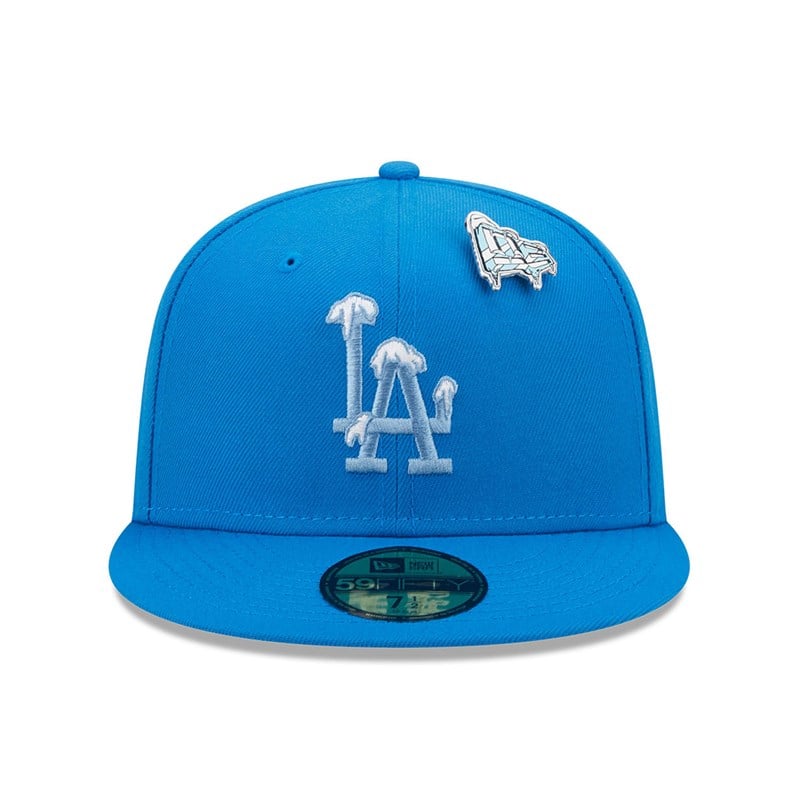 59fifty New Era La Dodgers Day Fitted Gorras Azules | ZW3681420